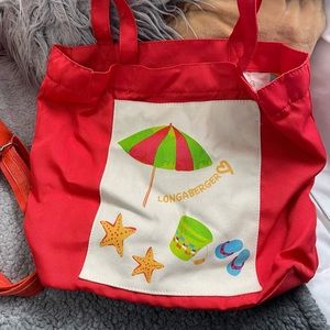 Longaberger beach bag